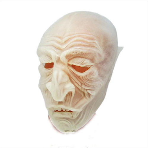 Латексная маска вампира фосфорная 